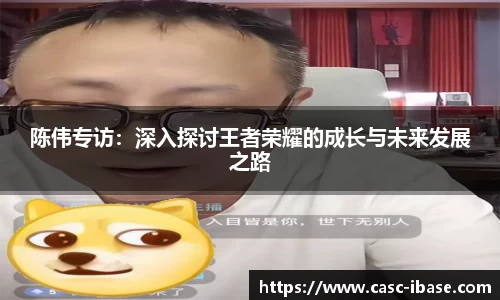 陈伟专访：深入探讨王者荣耀的成长与未来发展之路
